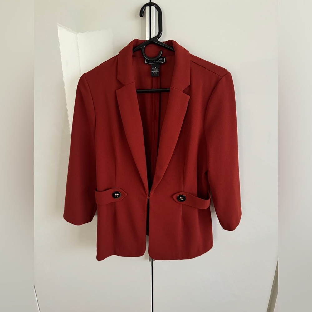Red vintage blazer